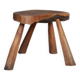 Vintage stool, wooden stool, stool, plant stand, interior decoration