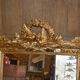 Golden mirror with doves  122x82cm