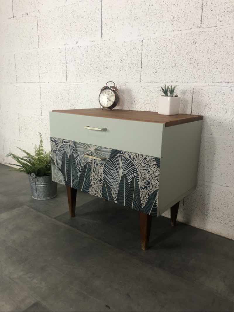 Vintage bedside table