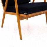 Pair of armchairs, Czechoslovakia, manufacturer TON, 1960s. After renovation.