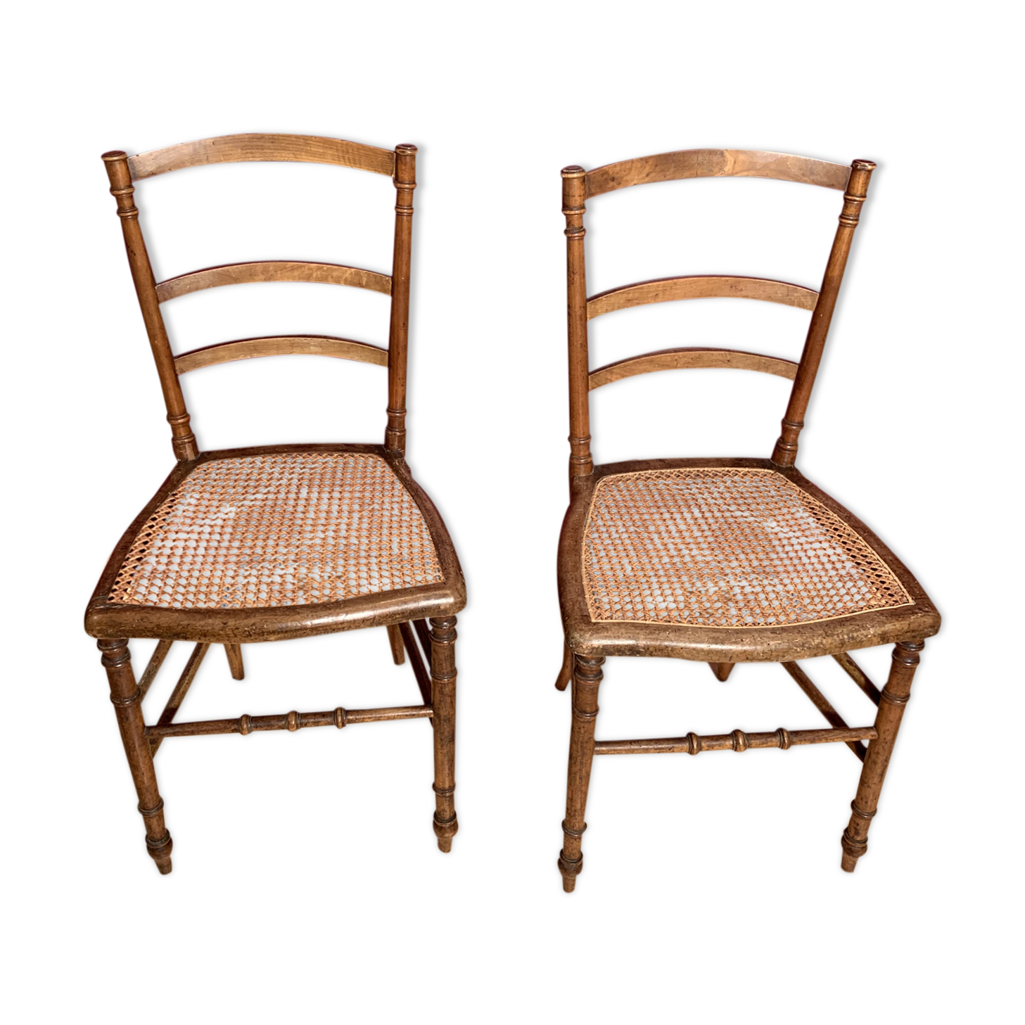 Pair of art nouveau chairs