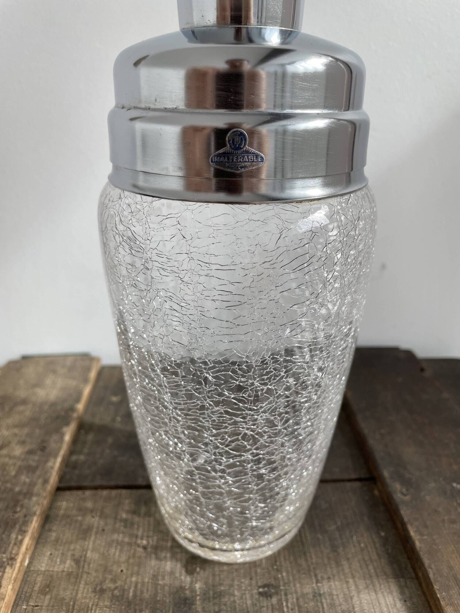 DeMeyere Inalterable Crystal Shaker - Crystal Martini Shaker Ice Bucket - Belgium
