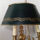 Pair of bronze and sheet metal hot water bottle wall lights