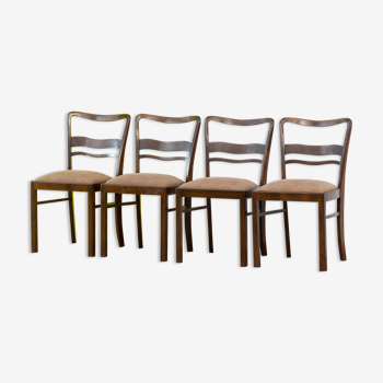 Set of 4 vintage Scandinavian chairs