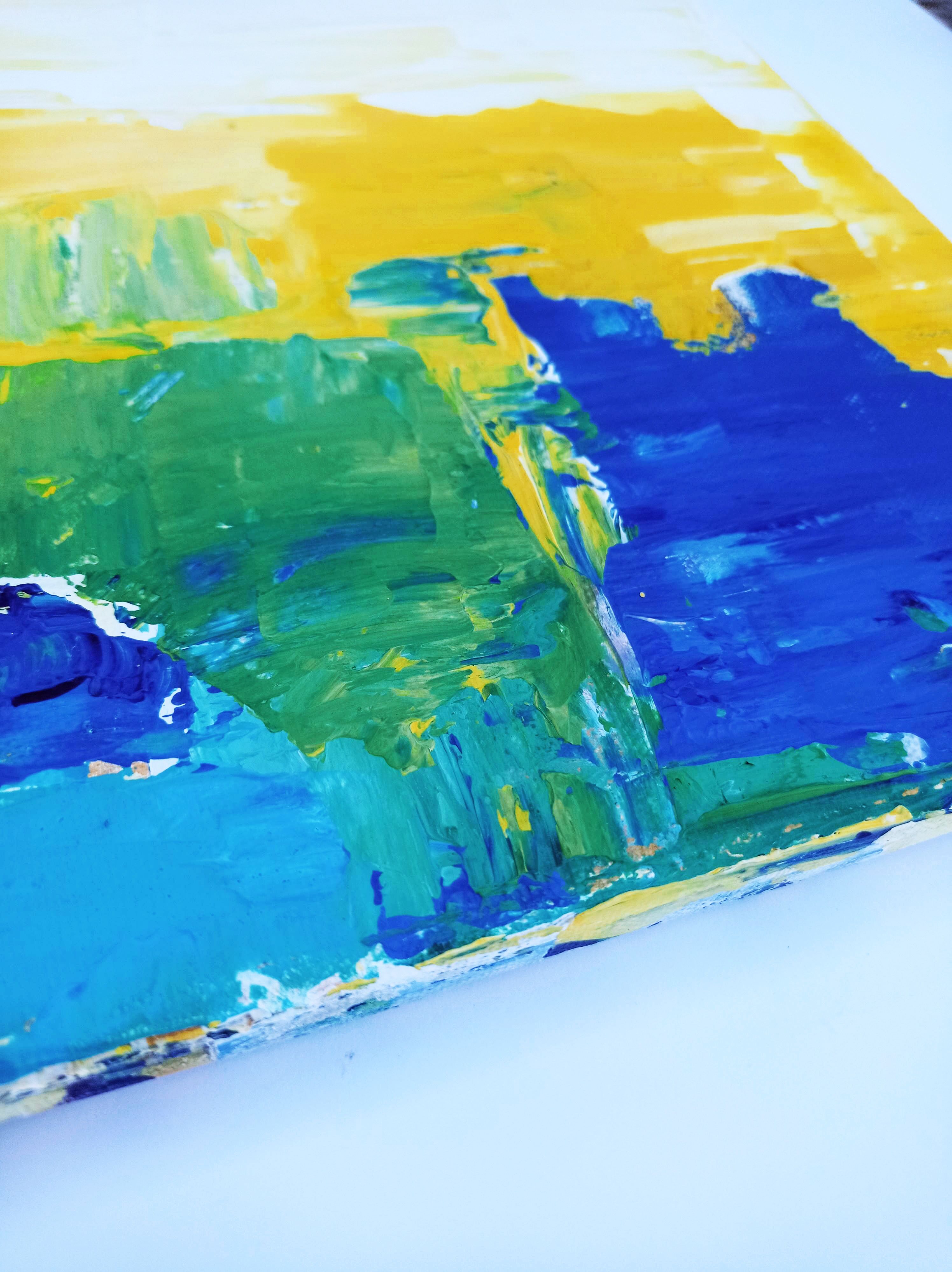 Mediterranean landscape -30x30 cm