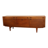 Enfilade scandinave en teck – années 1960