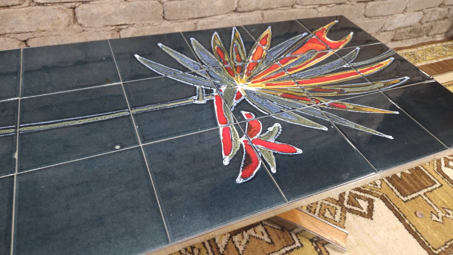 ADRI ceramic coffee table 1970