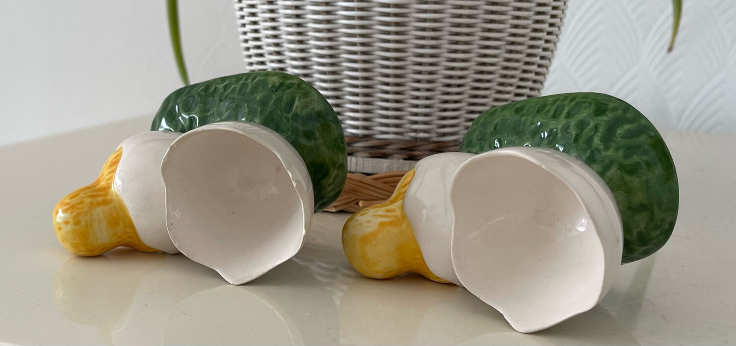 Bordallo Pinheiro eggcups