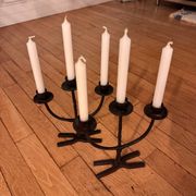 Paire de chandeliers Brutalistes