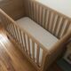 Solid wood jacadi cot