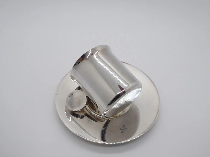 Christofle silver metal mug