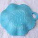 Verre opaline bleue