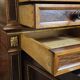 Sideboard in rosewood in the Charles X style, of fine cabinetmaking quality.