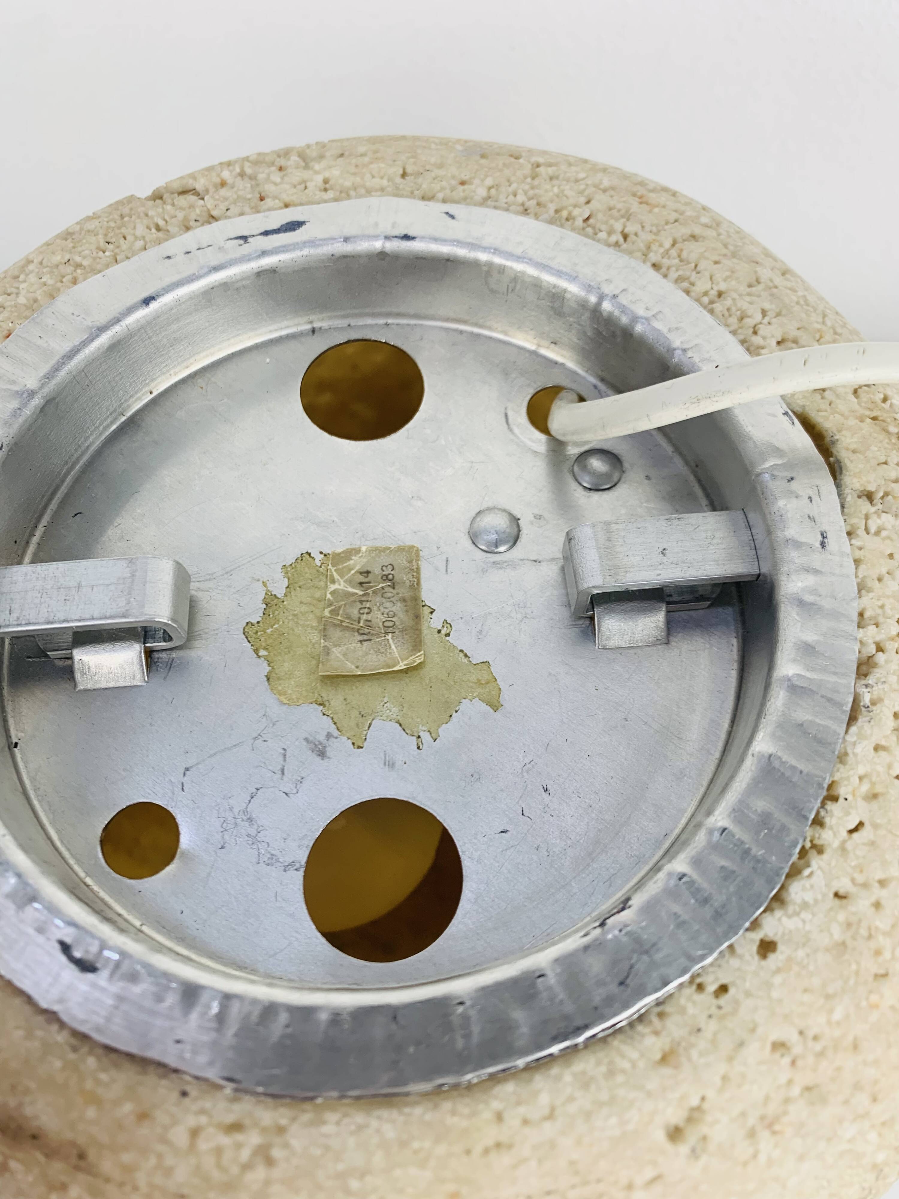 Lampe Dora dite "caillou" par André Cazenave