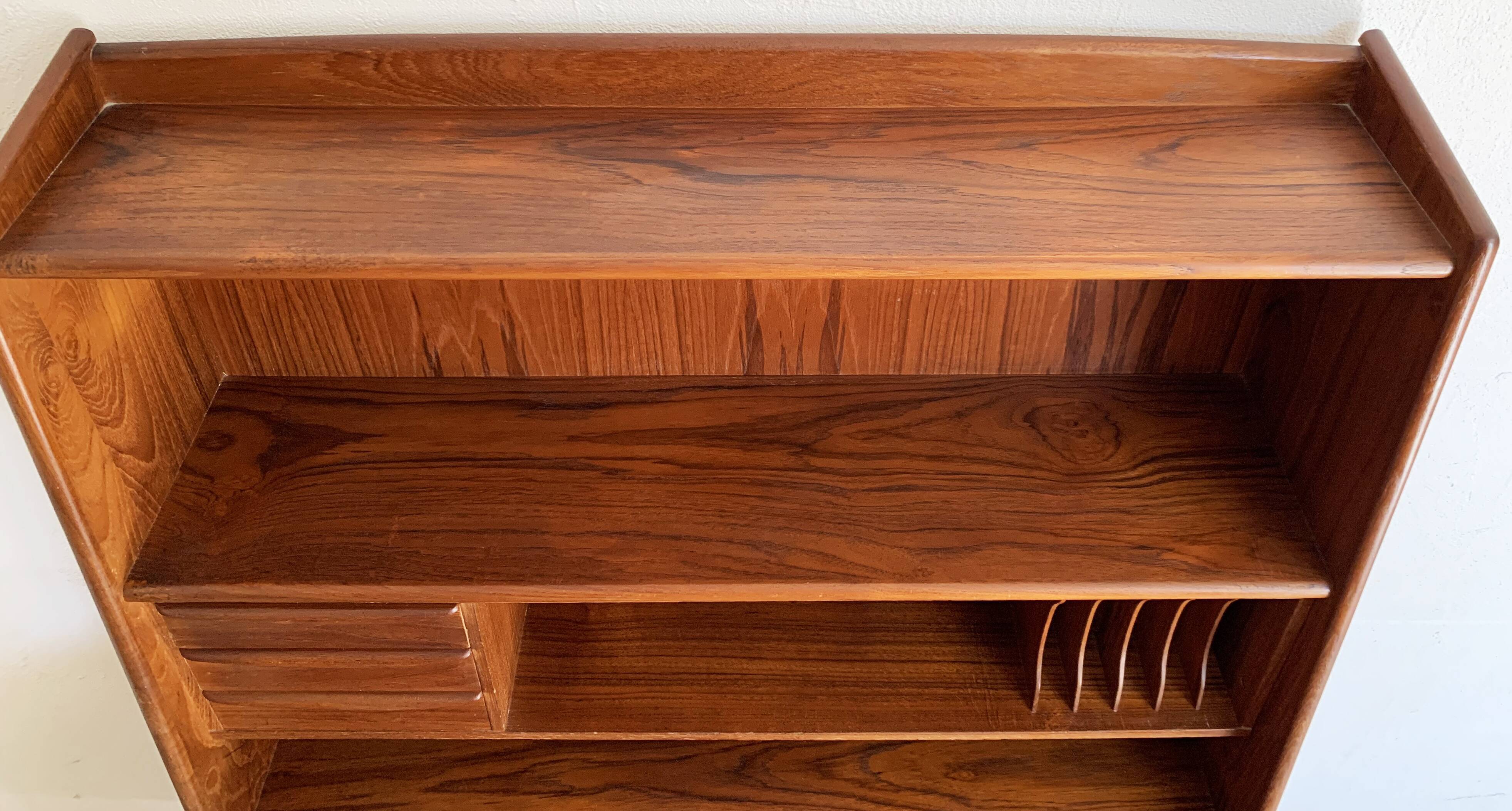 Secretaire vintage danois en teck par svend a.madsen