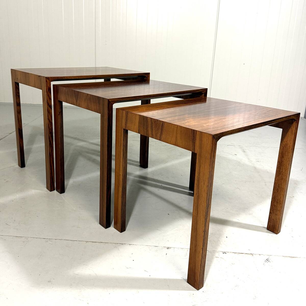 Wilhelm Renz palissander nesting tables 1960’s
