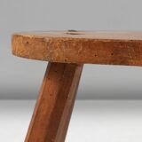 Rustic Wooden Stool, 1920s