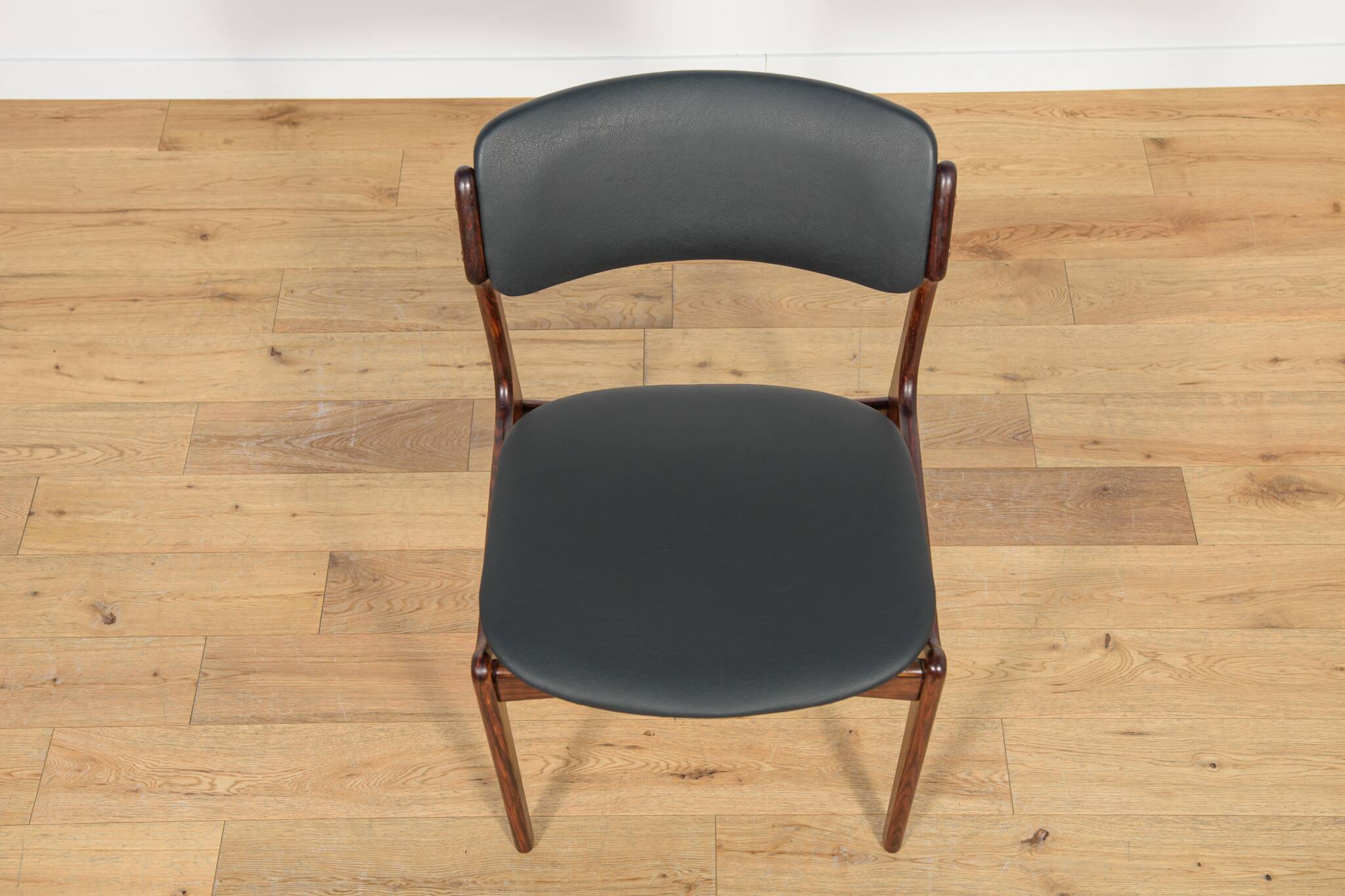 Model 49 Rosewood Dining Chairs by Erik Buch for Oddense Maskinsnedkeri / O.D. Møbler, 1960s.