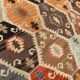 Turkish Multicolor Tribal Vintage Kilim Rug, 298x392Cm