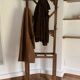 Vintage cloakroom coat rack