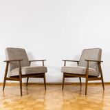 Armchairs by H. Lis, 1960s, Set of 2