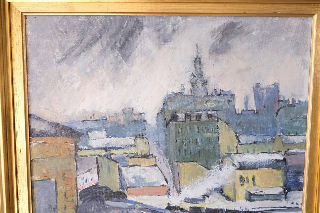 Oil painting by Bertil Landelius 1935