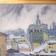 Peinture à l'huile de Bertil Landelius 1935