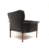 Fauteuil en cuir par Hans Olsen années 1960