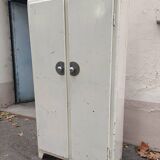 Metal cabinet industrial kitchen