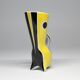 Vintage Vase • B&W “Wasp” Series • János Török • Zsolnay • 1950