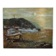 Marine oil on canvas signed