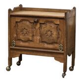 Small sideboard on wheels Guillerme and Chambron