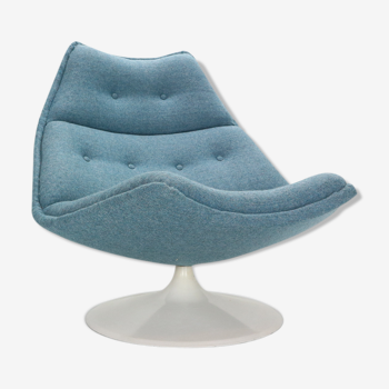 Geoffrey Harcourt swivel lounge chair F511 For Artifort, 1960s, Netherlands