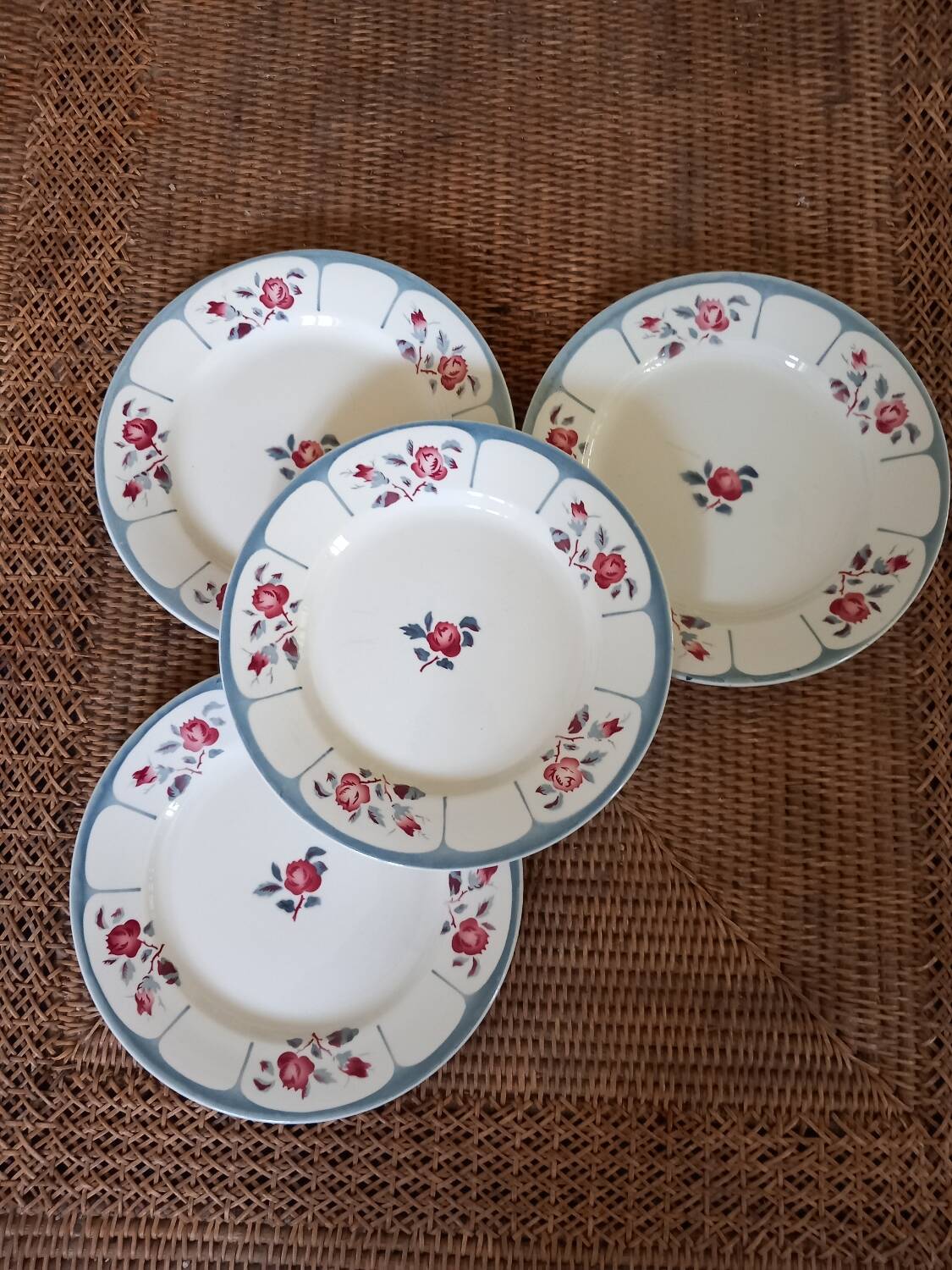 Digoin Sarreguemines plates
