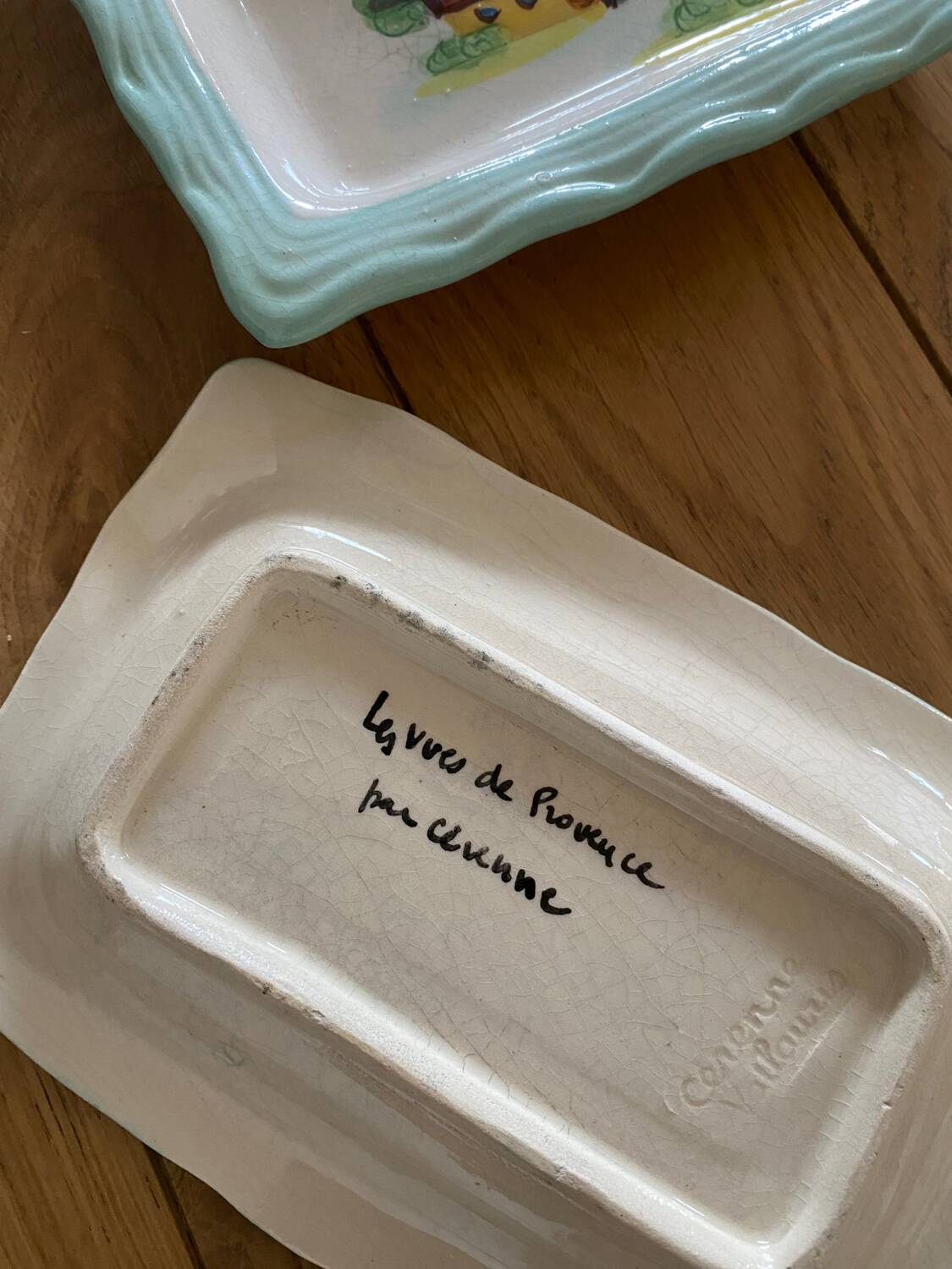 Set of 3 Cerenne Vallauris ramekins