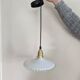 Lot de 2 luminaires opaline