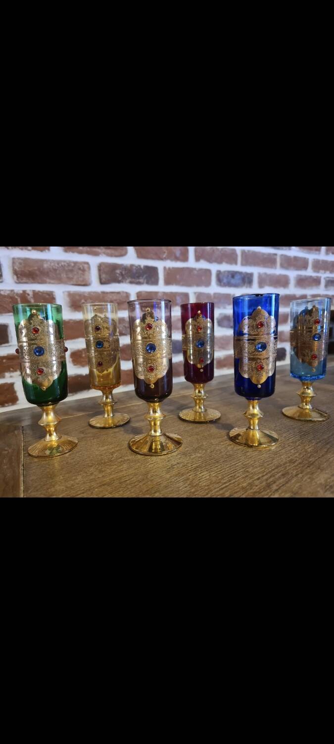 Service En Verre De Murano XXeme