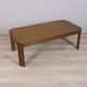 Vintage 1960s Walnut Coffee Table, Italian Design