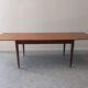 Scandinavian extendable teak dining table from the 50s/60s