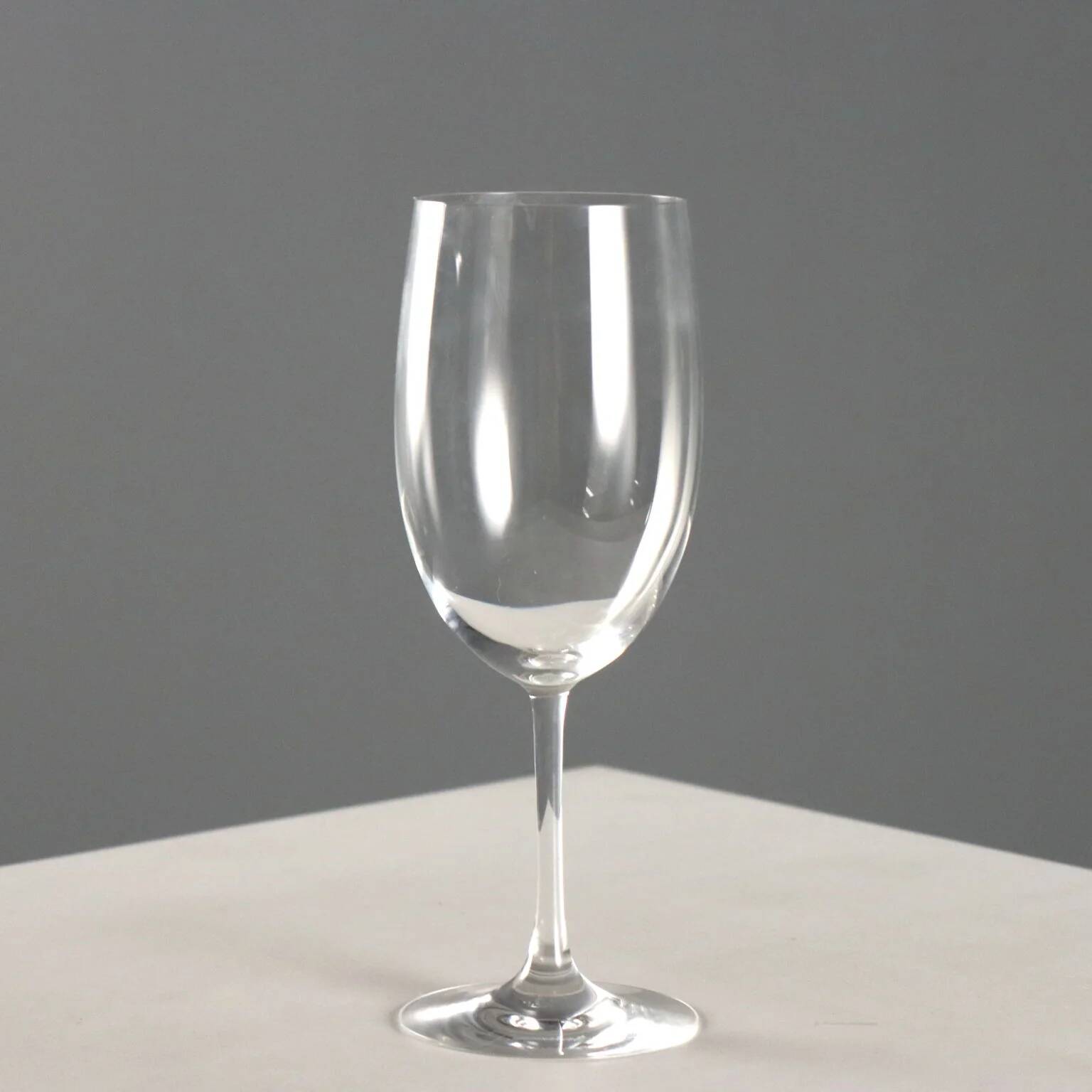 Vintage crystal wine glasses by Baccarat, France, 20th century.