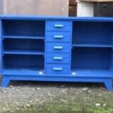 Buffet bleu  René Gabriel