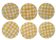 Digoin Sarreguemines plates Scottish model