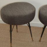 Pair of stools / poufs