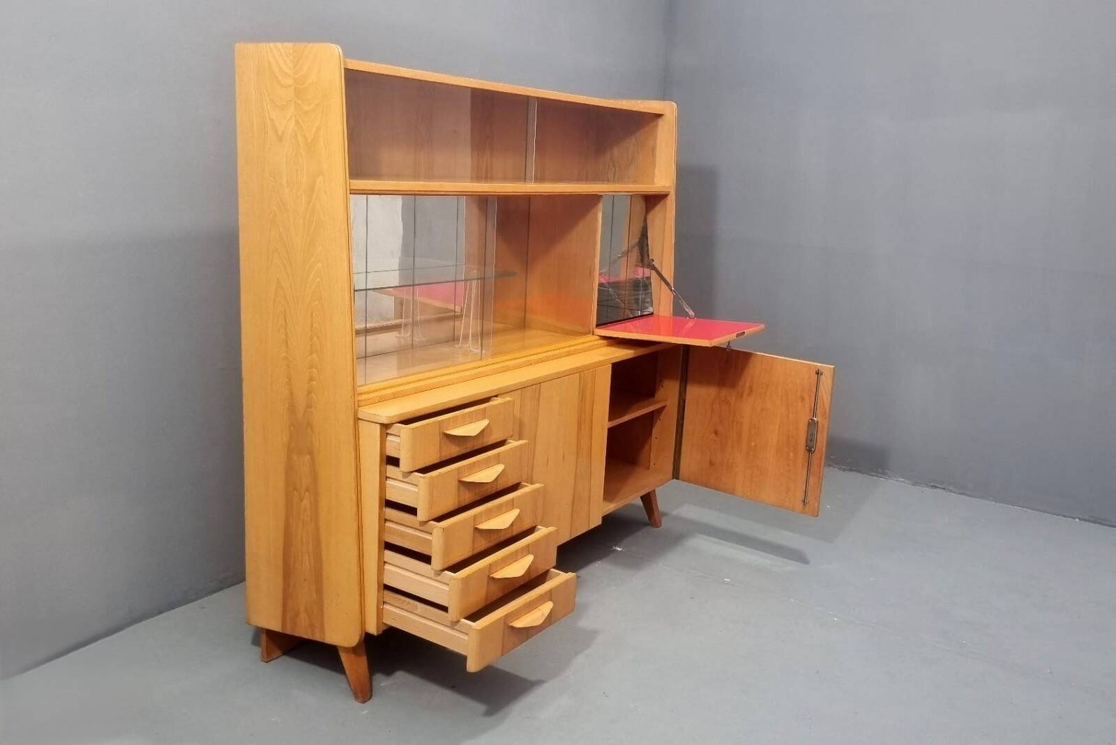 Vintage mid-century credenza by František Jirák, 1960s, Czechoslovakia