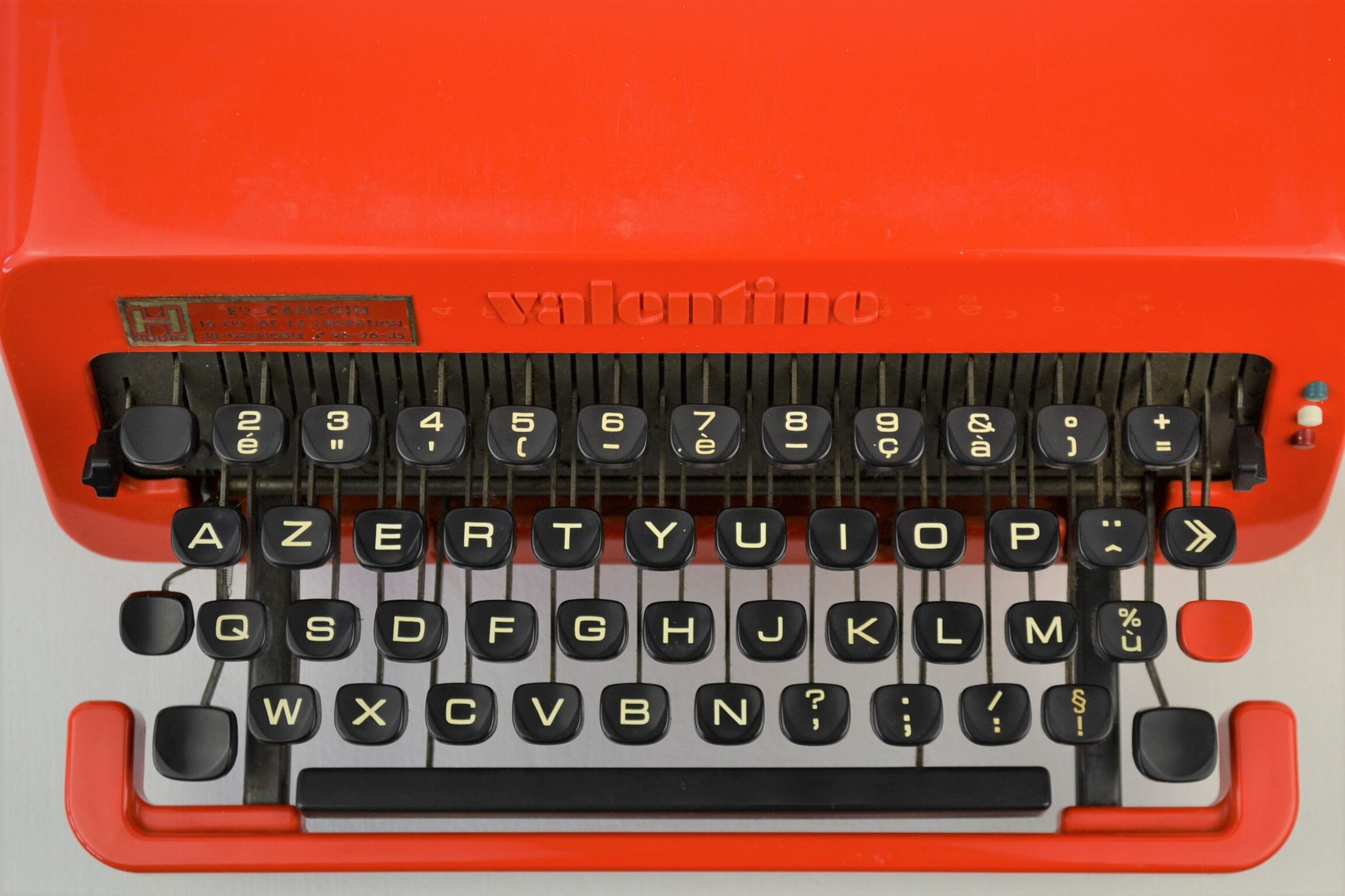 Olivetti "Valentine" typewriter by Ettore Sottsass - 1960s