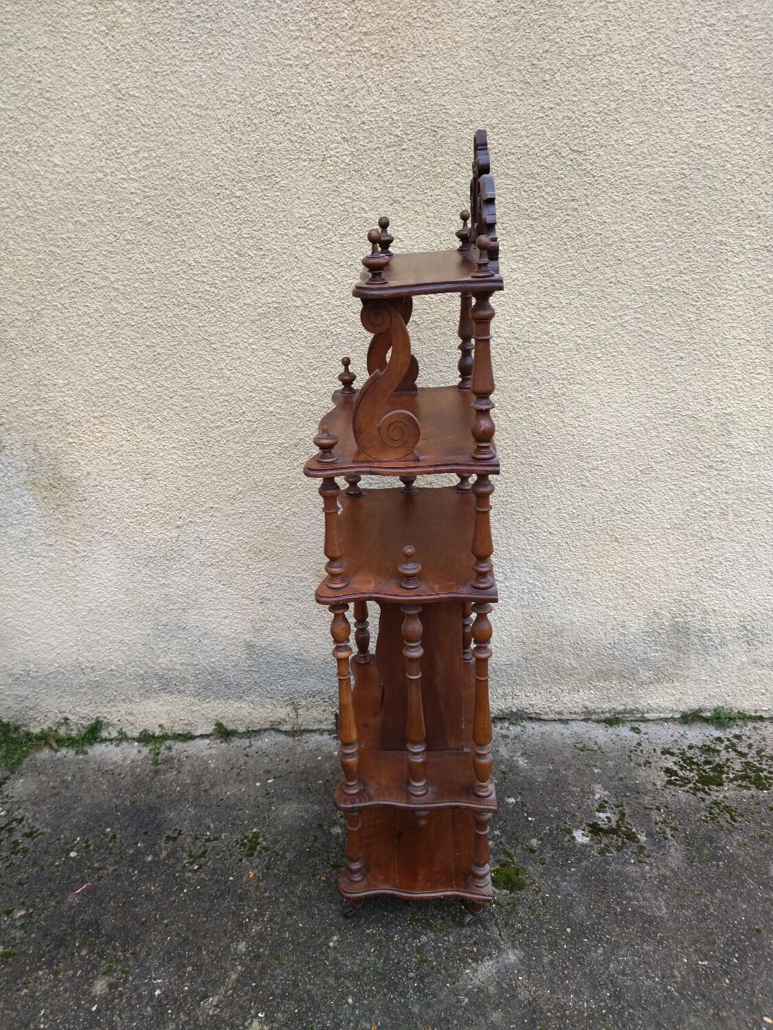 Music cabinet shelf Napoleon III