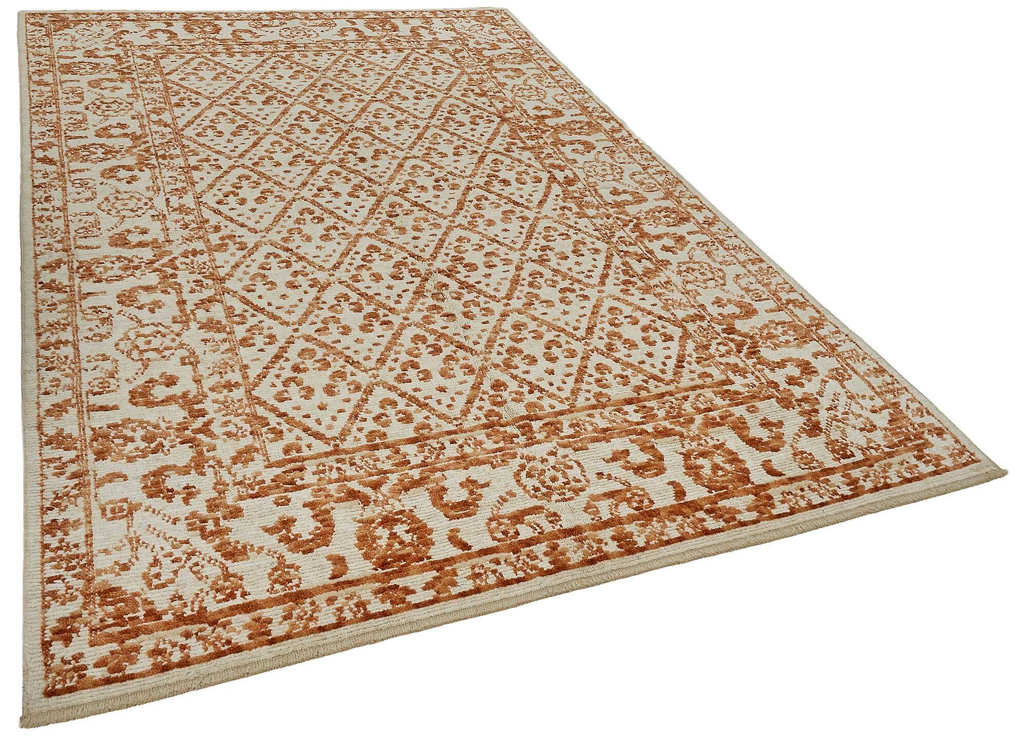 Turkish Handcrafted Loom Oushak Rug 197 cm x 297 cm
