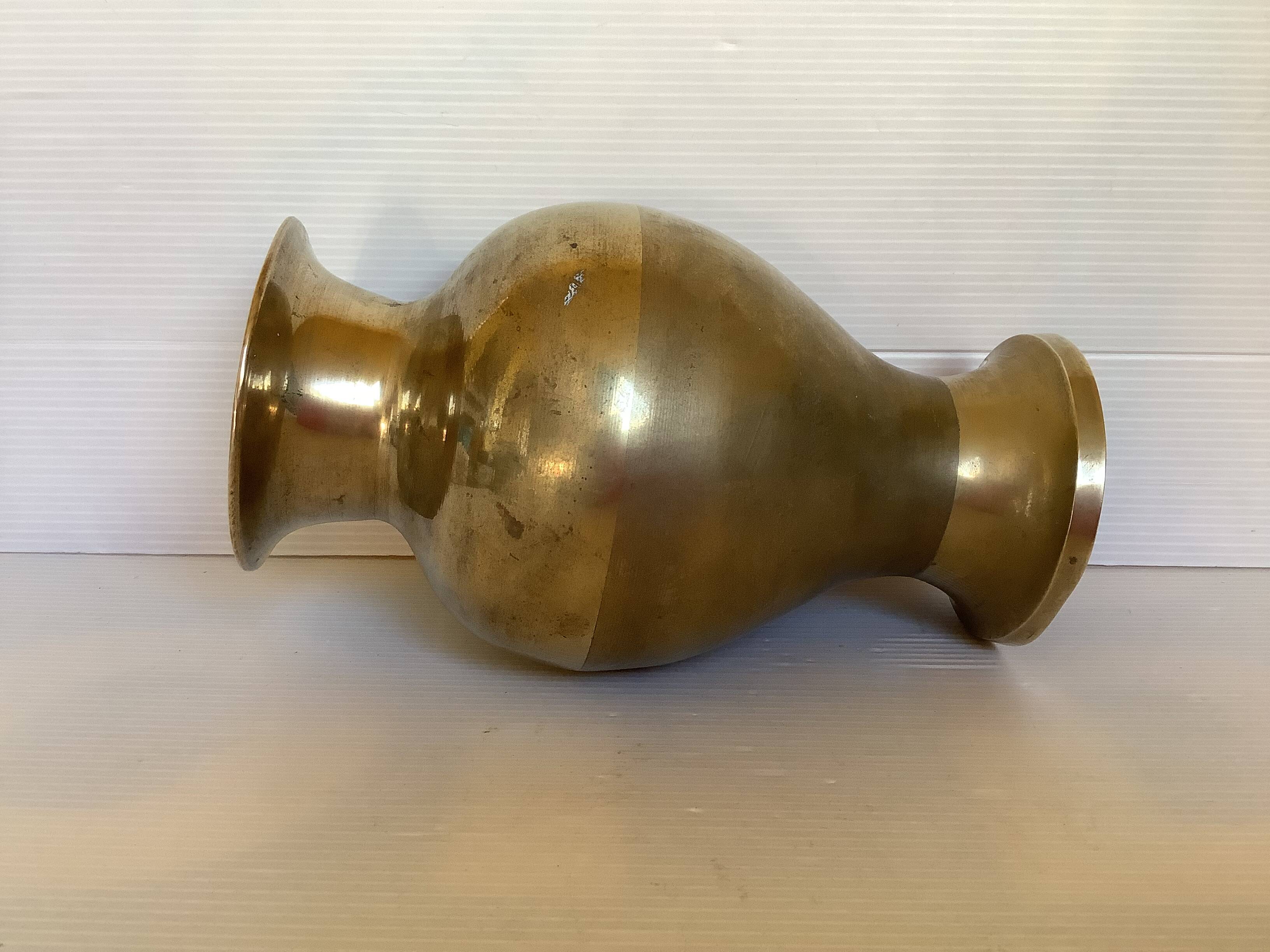 Brass vase