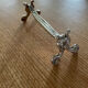 12 christofle silver metal knife holder