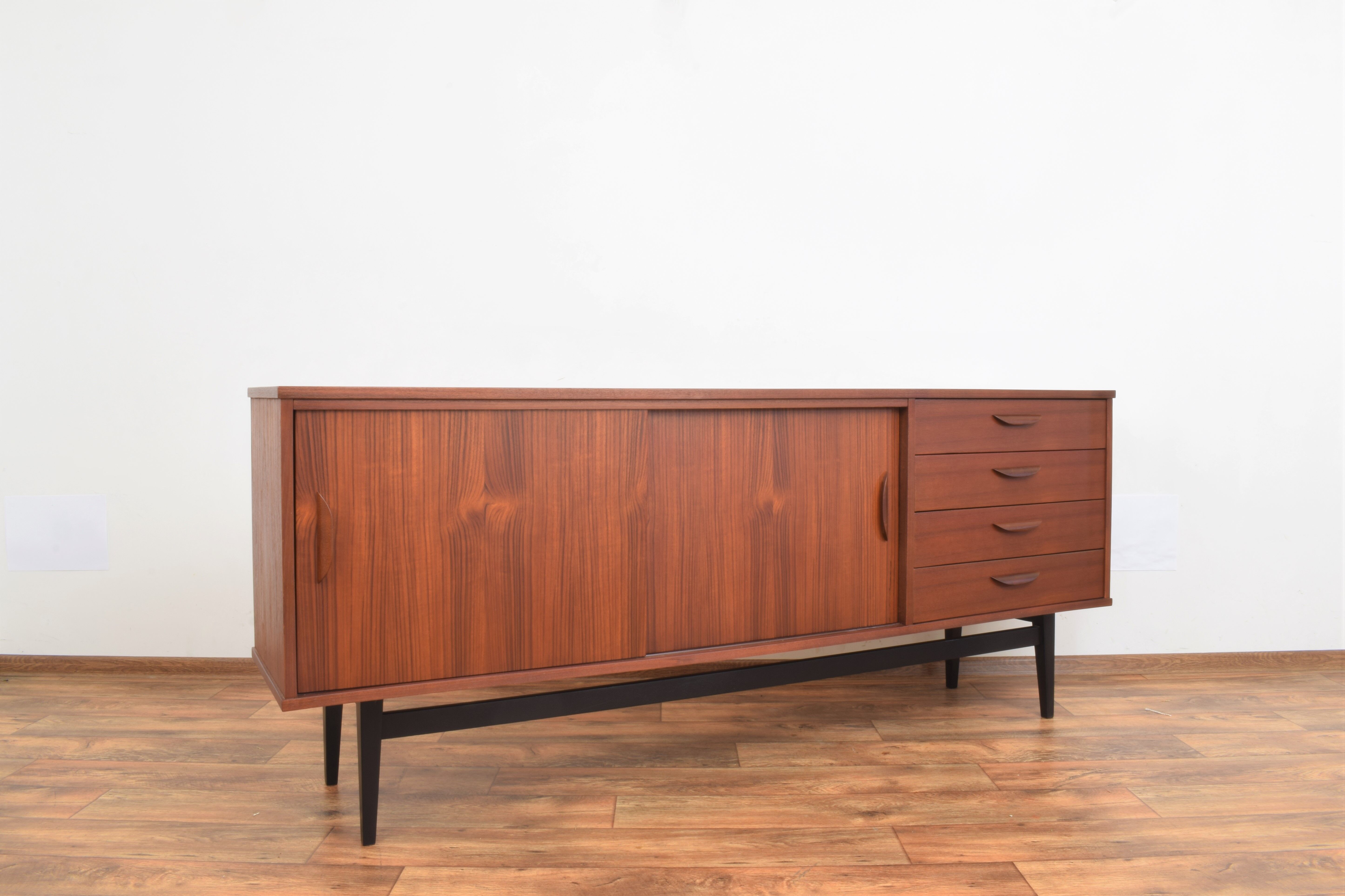 Mid-Century German Teak Sideboard, 1960s.